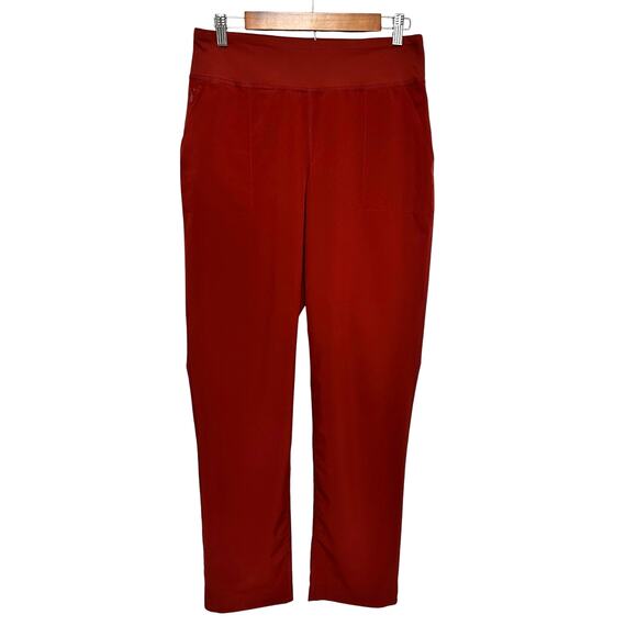 Lands' End Athletic Ponte Pull On Leggings Side & Hidden Back Pockets Sz: S - Picture 1 of 10